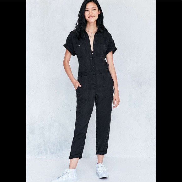 black work jumpsuit